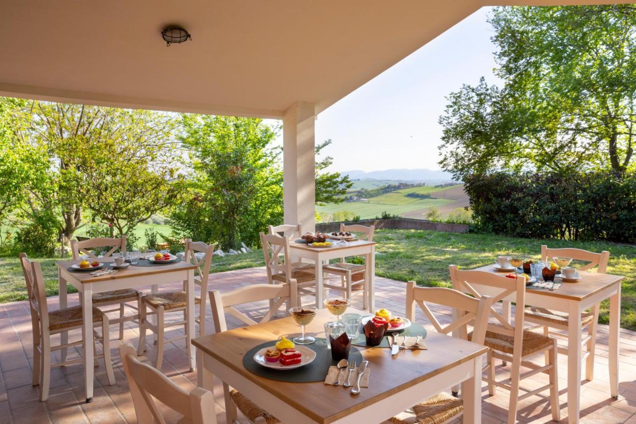 Villa Lemarche B&B Rustico ภายนอก รูปภาพ